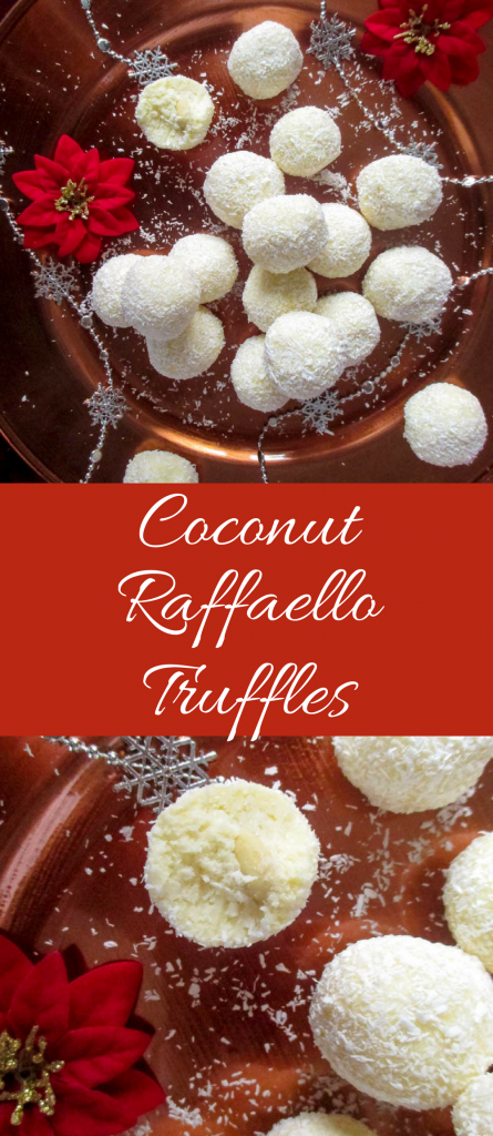 Kokosové raffaello truffles guľky