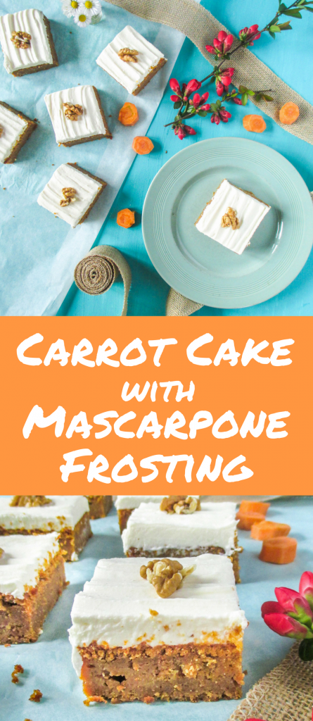 mrkvový koláč s mascarpone krémom