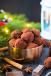 čokoládovo - perníkové truffles guľky