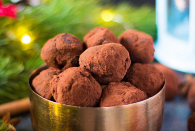 čokoládovo - perníkové truffles guľky